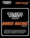 Horse racing version 1...