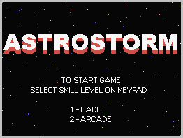 Astrostorm - ColecoVision.dk