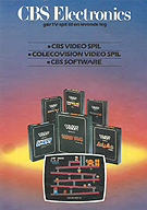 Danish ColecoVison Promotion Catalog Page 1 -  ColecoVision.dk