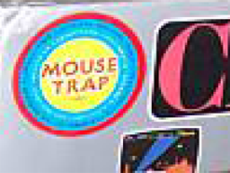 CBS ColecoVision Mouse Trap sticker...