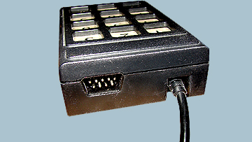 The Champ Keypad, connector for external Joystick. - ColecoVision.dk