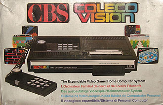 My very own original CBS ColecoVision box. There's many box versions on the market, maybe 8 to 10...