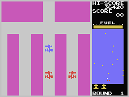 Rally-X  ColecoVision.dk