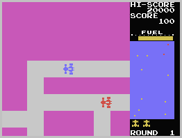Rally-X  ColecoVision.dk