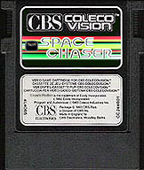 Faked Space Chaser cartridge by: ColecoVision.dk, november 2011, -do not exist for ColecoVision...