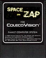 Space Zap For ColecoVision, None exist...