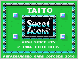 Sweet Acorn - ColecoVision.dk