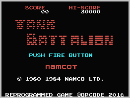 Tank Battalion  ColecoVision.dk