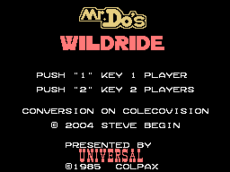 Mr. Do's Wild Ride - Steve Bgin
